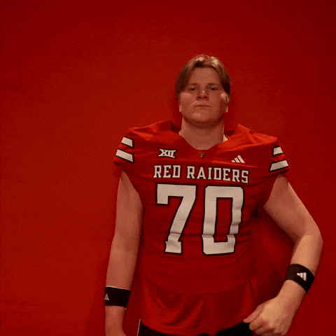 Jacob Ponton GIF by Texas Tech Football