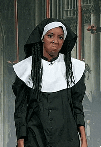 the daily show nun GIF