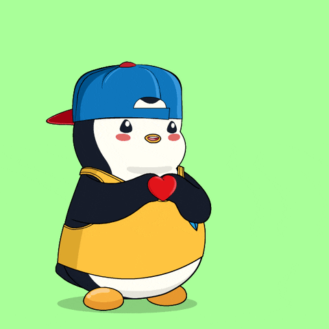 I Love You Kiss GIF by Pudgy Penguins