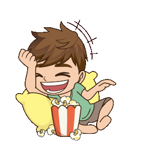 Rollingonthefloorlaughing Sticker by DW MARCENARIA