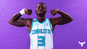 Terry Rozier Basketball GIF by Charlotte Hornets