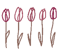 Flower 花 Sticker