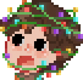 merkyleus christmas xmas blank merk Sticker