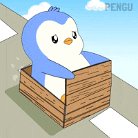 Dont Give Up Here We Go GIF by Pudgy Penguins