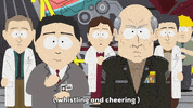 clapping applause GIF by South Park 