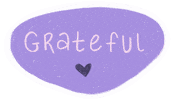 bestillco love purple thankyou grateful Sticker