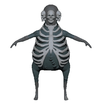 3D Ugh Sticker