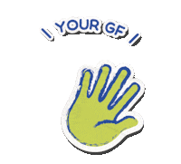 OnedayBegin love heart hello pink Sticker