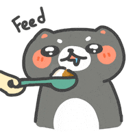 Hungry Curry Rice Sticker