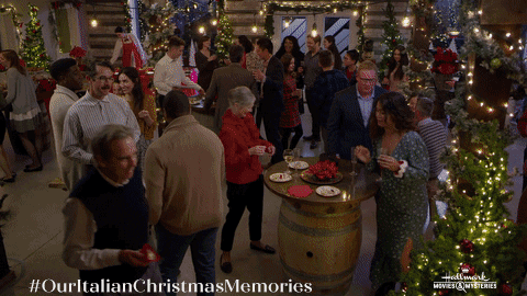 Fun Party GIF by Hallmark Mystery