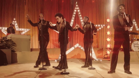 Performing Music Video GIF by Bruno Mars