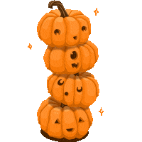 Pumpkin Spice Friends Sticker