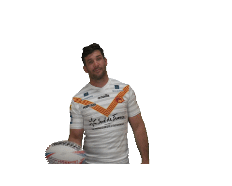 Rugby League Celebration Sticker by Dragons Catalans