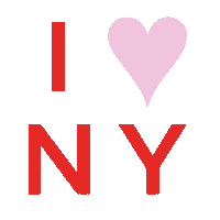 New York Rainbow Sticker by mandy