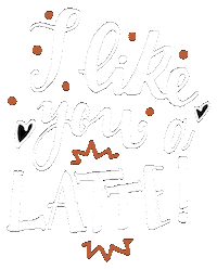 I Like You Latte Art Sticker by The Yard Coffee