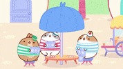 playing cards omg GIF by Molang