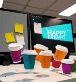 Coffee Cups Friday GIF by NeighborlyNotary®