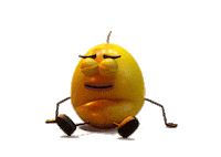 Tired Passion Fruit Sticker by RPC