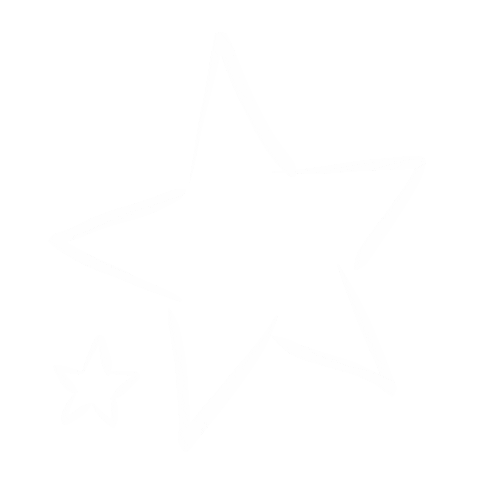 White Star Stars Sticker by Melissa & Doug