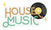 House Music Dj Sticker