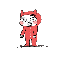 Demon Sticker by AtOLOnia