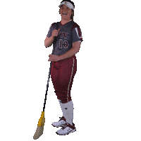Elon Softball Sticker by Elon Phoenix