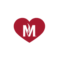 Heart Love Sticker by Minnesota State University Moorhead