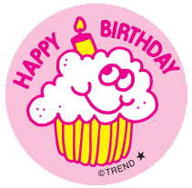 Happy Birthday Sticker by TREND enterprises, Inc.