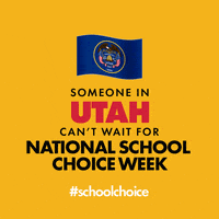 SchoolChoiceWeek education parents teachers utah GIF