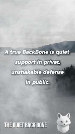 TheQuietBackBone giphygifmaker fox support calm GIF
