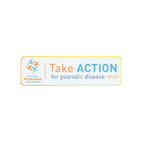 Psa Take Action Sticker by National Psoriasis Foundation