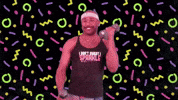 pumping iron smile GIF by Robert E Blackmon