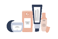 theskinconsult skincare glow skin serum Sticker