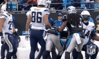 stepping in carolina panthers GIF by NFL