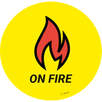 Never Grow Up Fire Sticker by Factor Tachtig