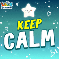 Calm Down Peace And Love GIF by Lucas and Friends by RV AppStudios