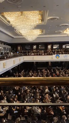 Climate Activists Pull Fire Alarm During World Health Summit in Berlin