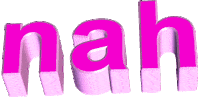 pink no Sticker by AnimatedText