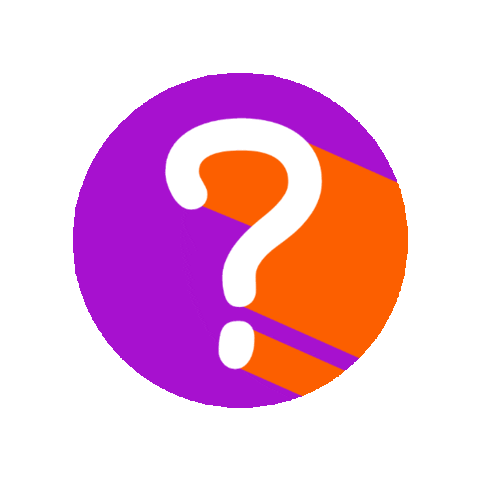 Orange Abc Sticker