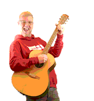 guitar pepperminds Sticker