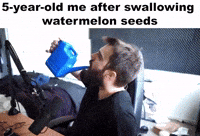 Watermelon Seed Water GIF