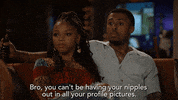 Chloe Bailey Reaction GIF by grown-ish