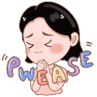 Ggonekim Please Sticker