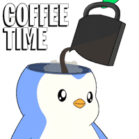 Good Morning GIF by Pudgy Penguins