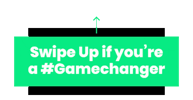 Harbingers swipe up arrow swipeup gamechanger Sticker