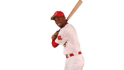 Swing Dinger Sticker by Winnipeg Goldeyes Baseball Club
