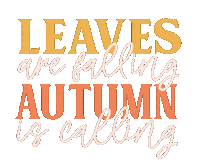 Autumn Leaves Fall Sticker