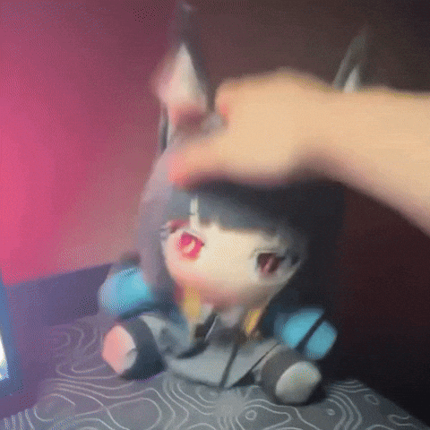 I Love You Head Pats GIF