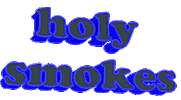 no smoking holy smokes Sticker by AnimatedText