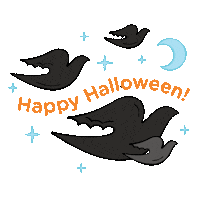 Trick Or Treat Halloween Sticker by Baby Dove